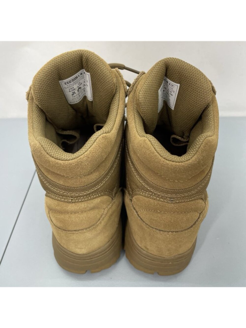 Original S.W.A.T. Classic 6" Tactical Combat Boots Suede Coyote Brown Men‎ 9.5W - Picture 8 of 14